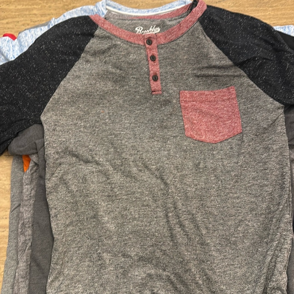 12 youth shirts for sale.
like new